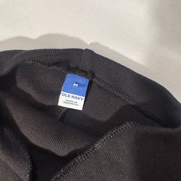 Old Navy Mock Neck Mini Dress Black Size M - Picture 4 of 5